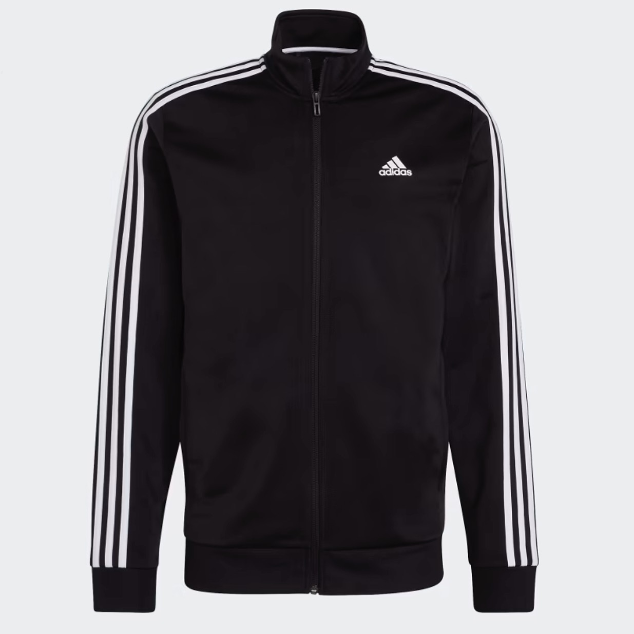 Áo Nam adidas Jacket Black Essentials Warm Up 3-Stripes H46099