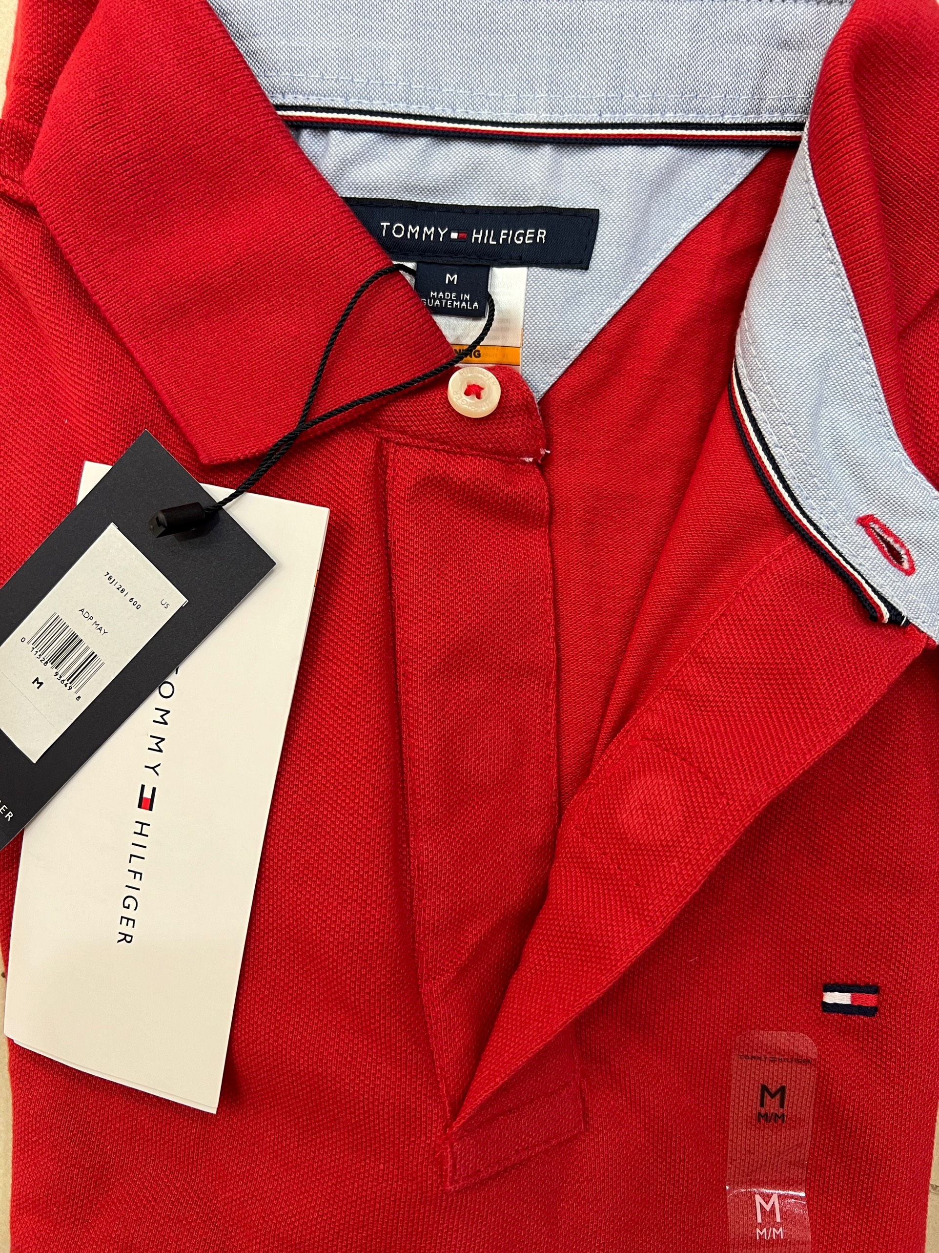 Áo Polo Tommy Hilfiger ADP Classic Fit Red 78J1281 600
