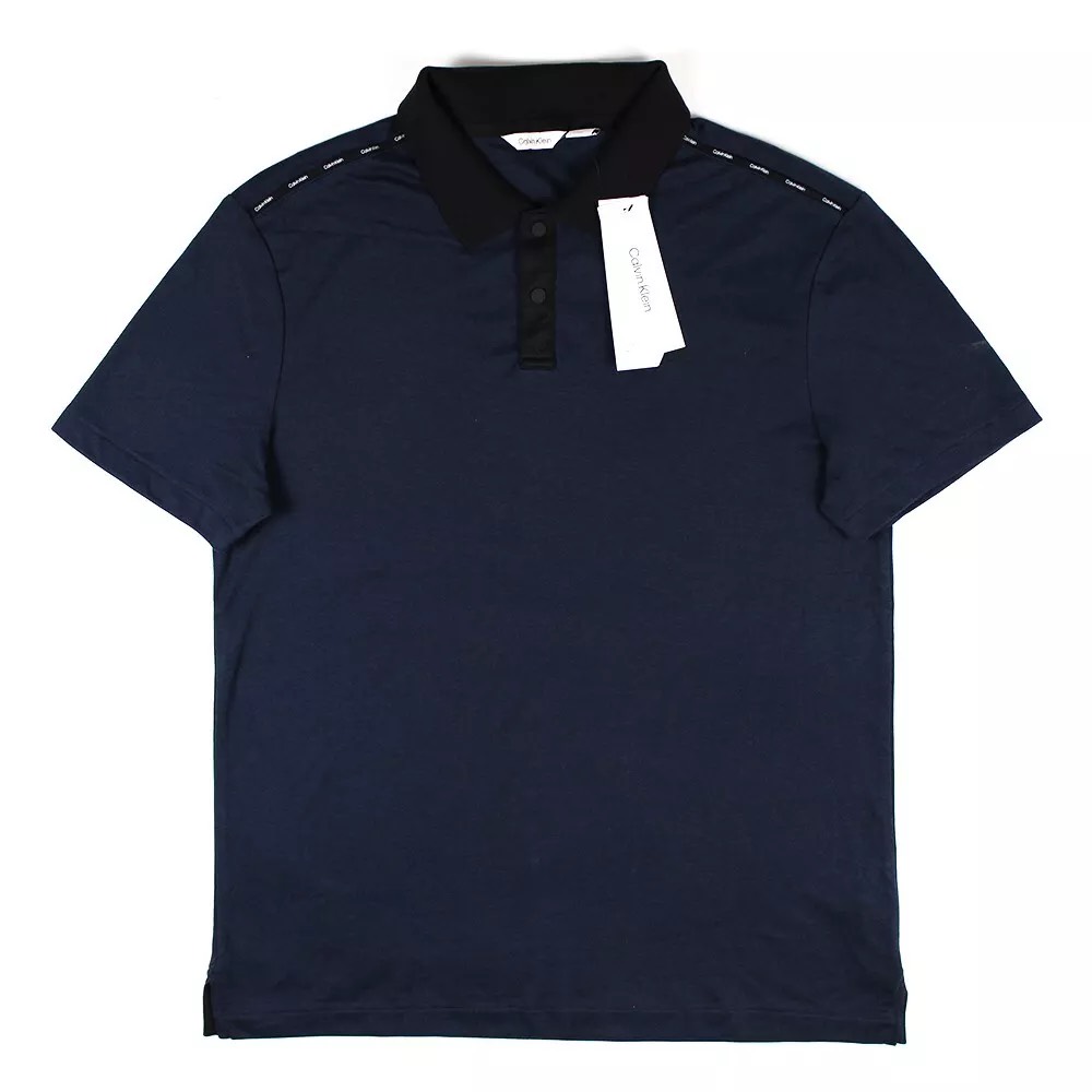 Áo Polo Calvin Klein Quick Drying Dark Sapphire 40LC227