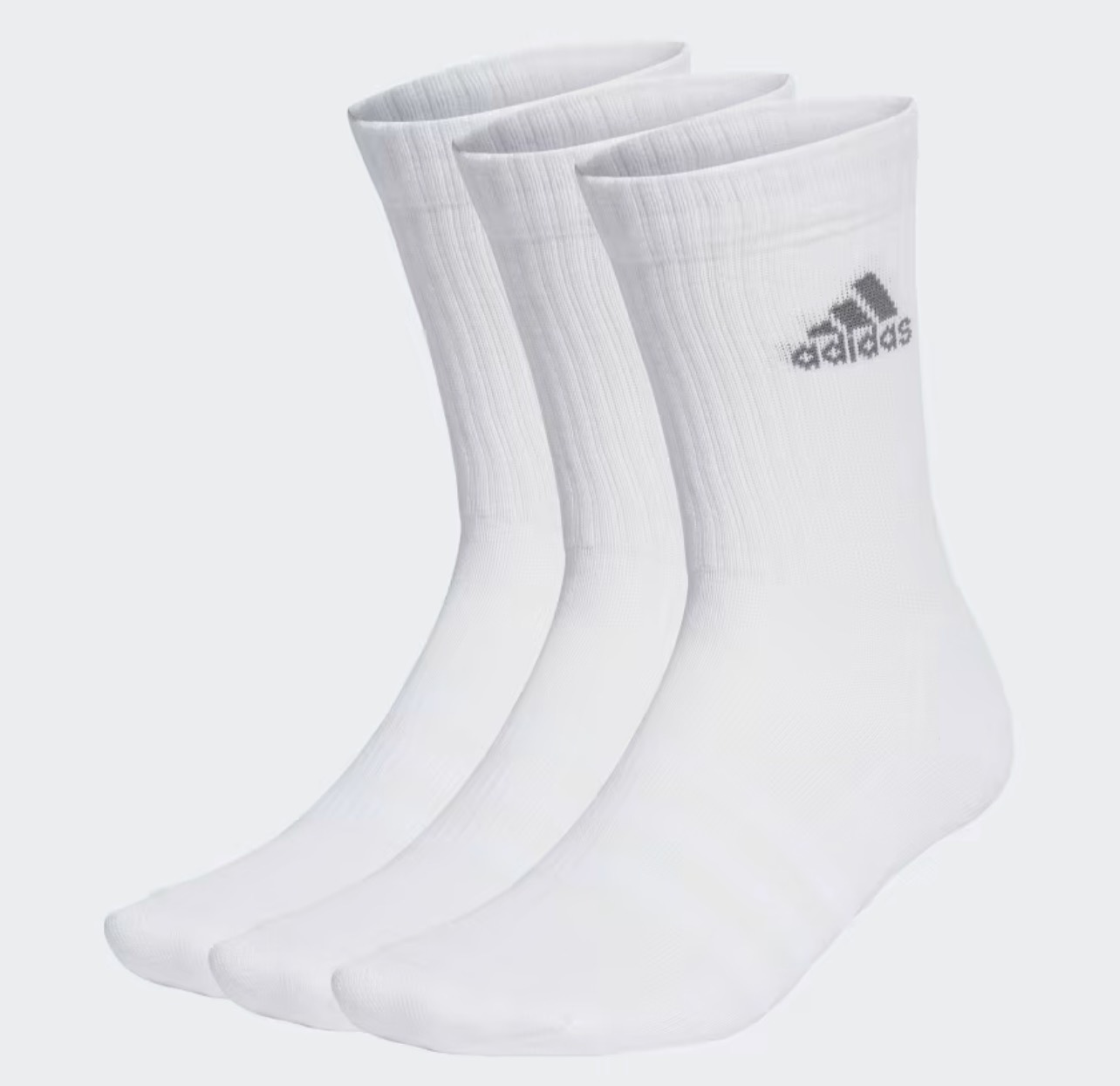 Vớ adidas Cushioned Crew Socks 3 Pairs White IA3949