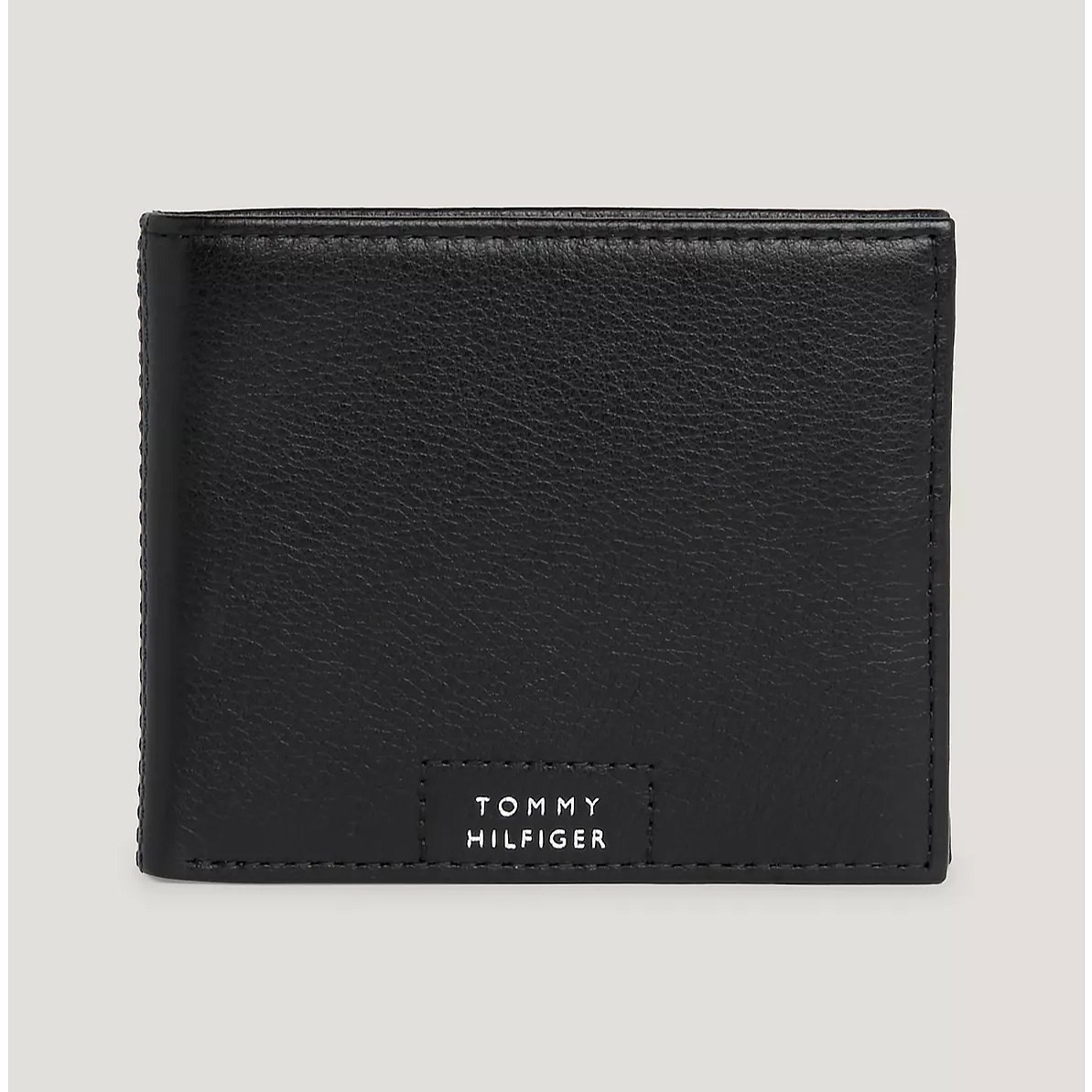Ví Tommy Hilfiger Leather Card Wallet Black AM12187 001