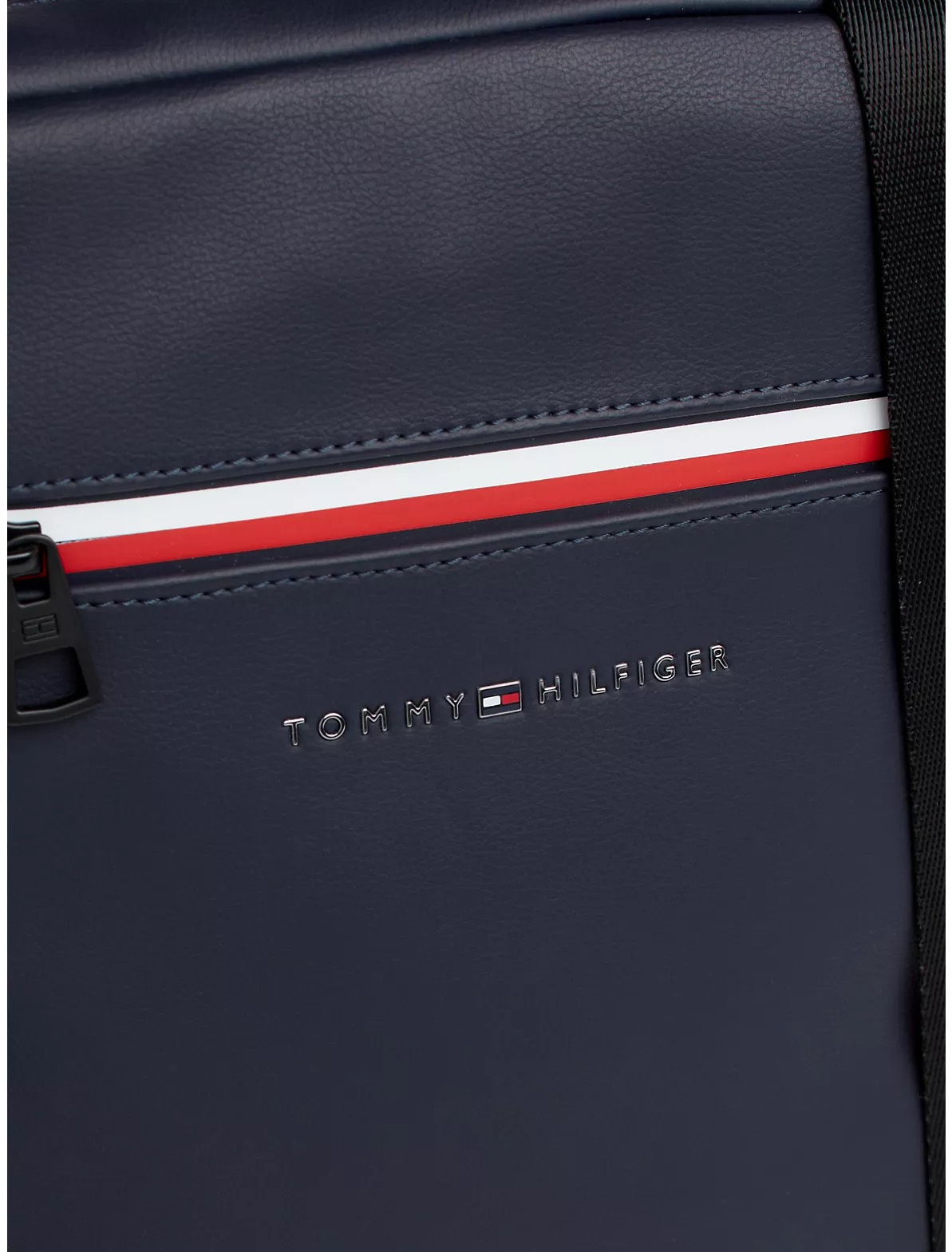 Túi Đeo Chéo Tommy Hilfiger Stripe Reporter Bag Space Blue AM12199 400