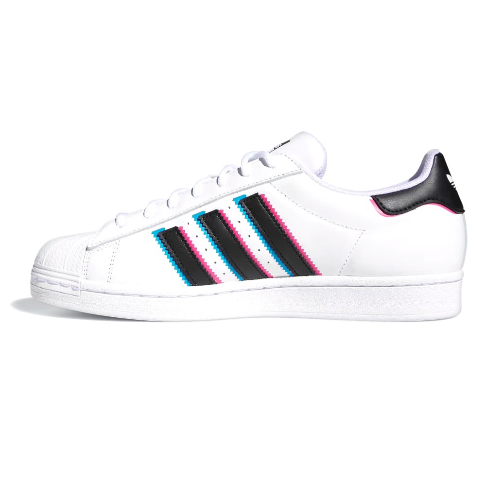 Superstar 3D Color White Black IE7388