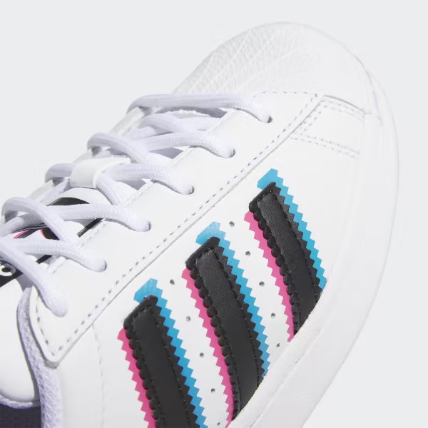 Superstar 3D Color White Black IE7388