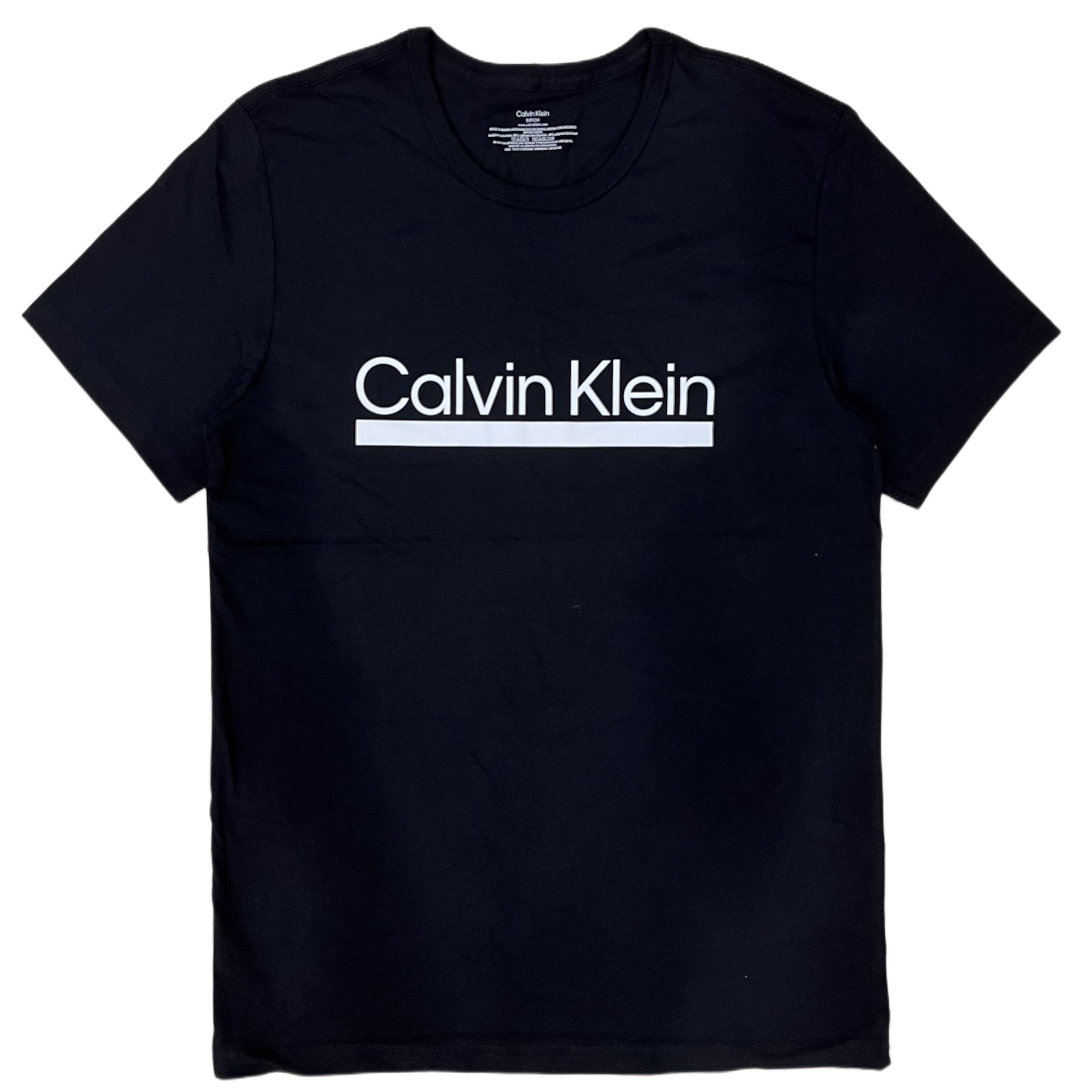 Áo Calvin Klein Chill Logo Black NP25410 001