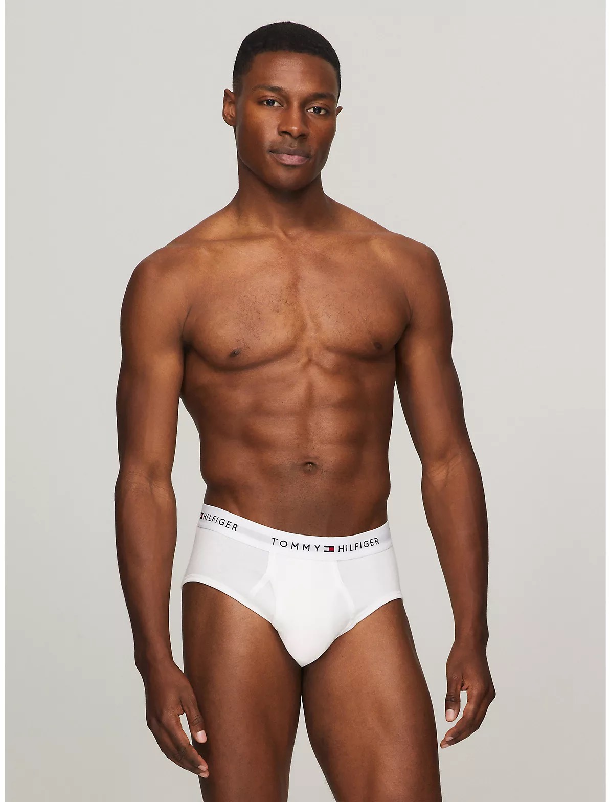 Underwear Tommy Hilfiger Men's Cotton Classic Brief 4-Pack White 09TF001 100