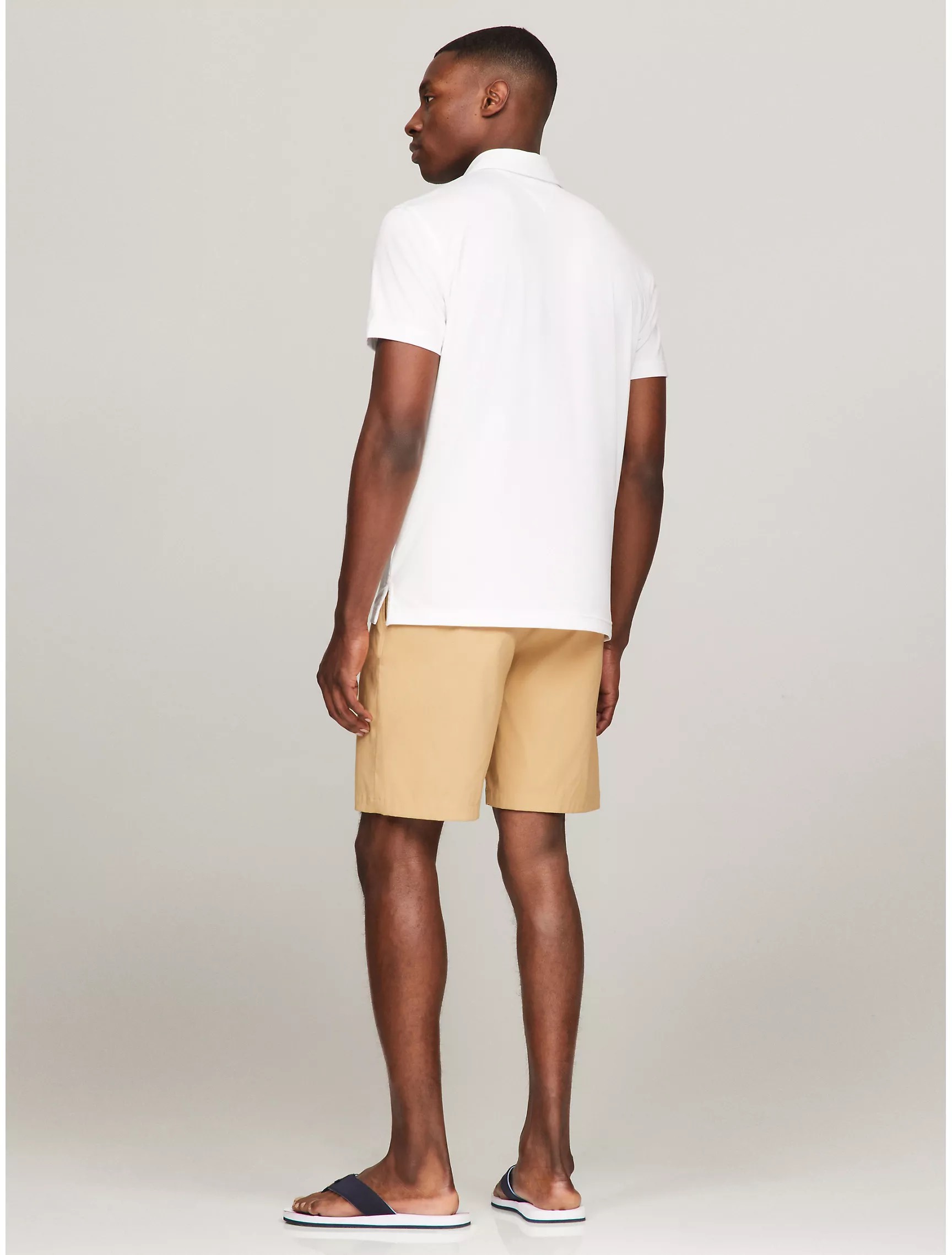 Áo Polo Tommy Hilfiger Regular Fit TECH White 78JA941 110