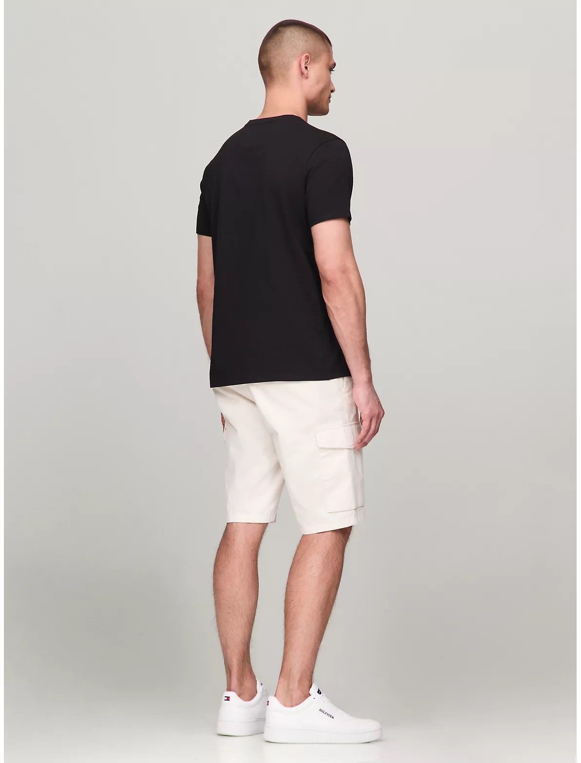 Áo Tommy Hilfiger New York Stripe Graphic Black 78JA965 001