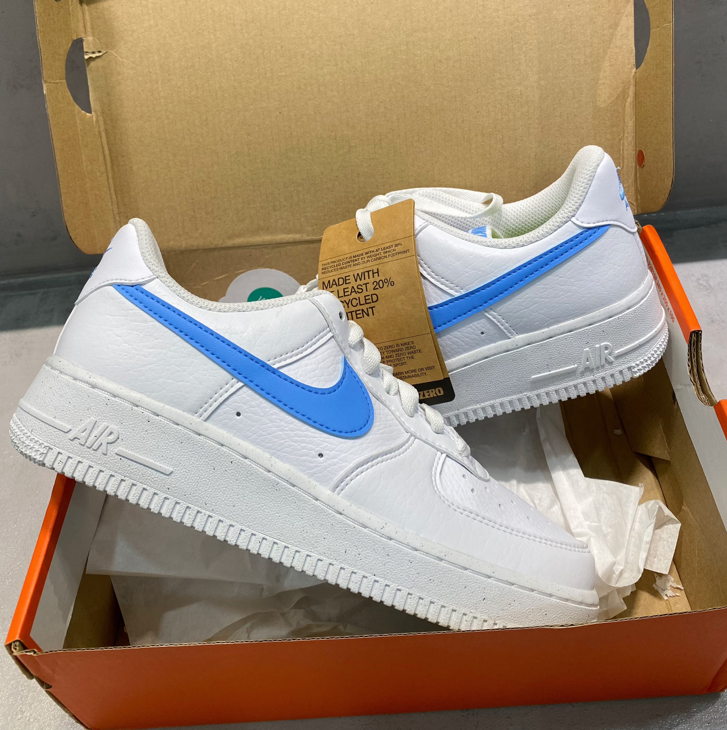 Nike Air Force 1 Next Nature White University Blue DV3808 103