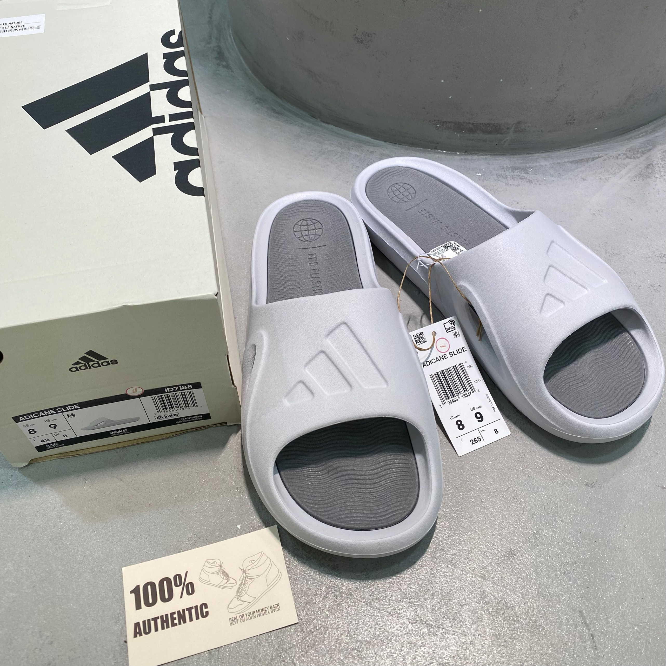 Dép Adicane Grey ID7188
