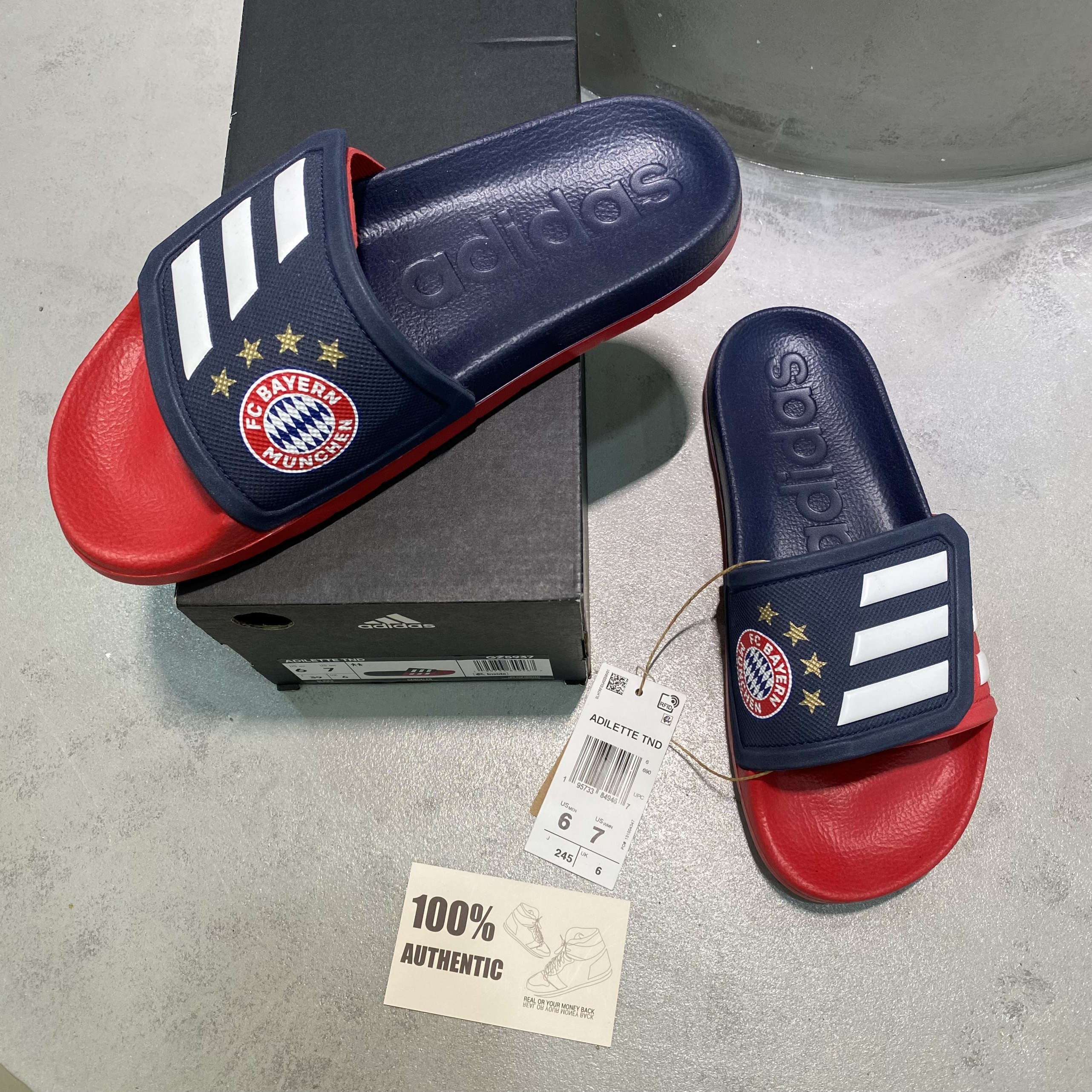 Dép adidas TND BAYERN MUNICH Navy GZ5937