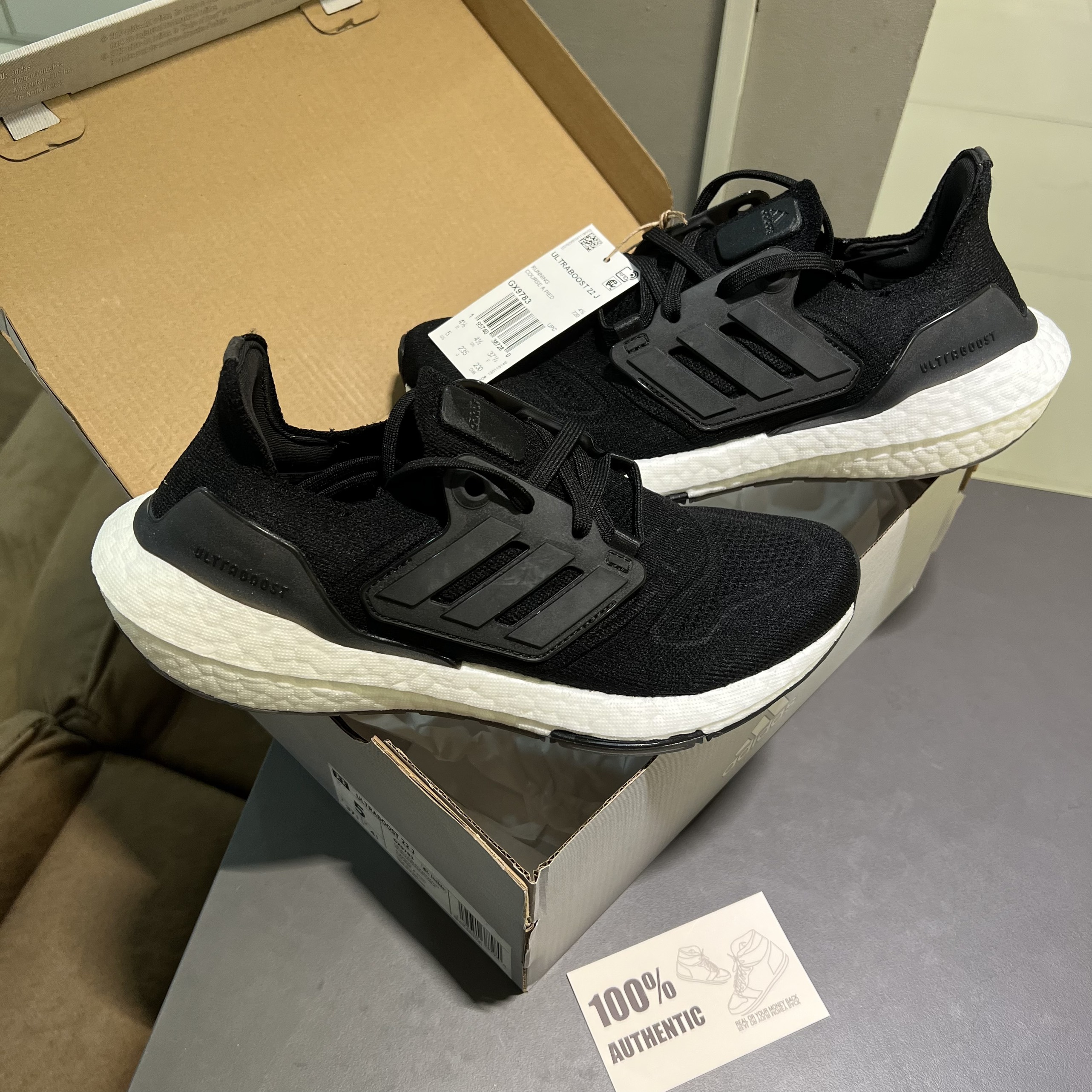 Ultraboost 22 Core Black GX9783