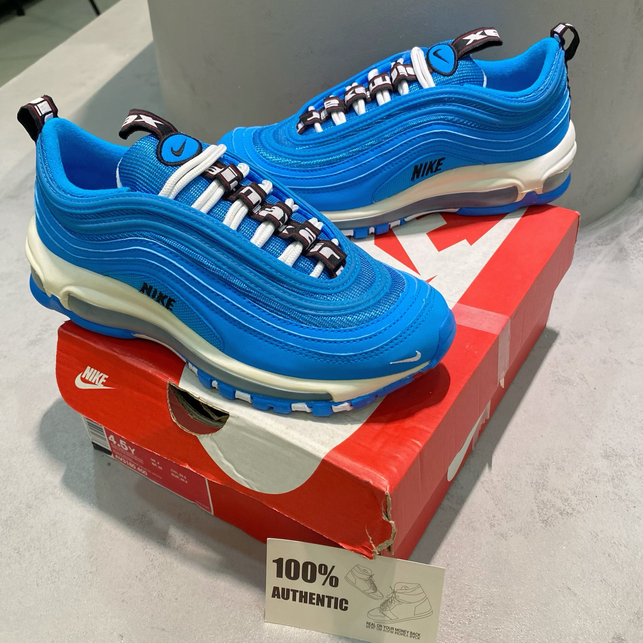 Blue hero air max 97 deals