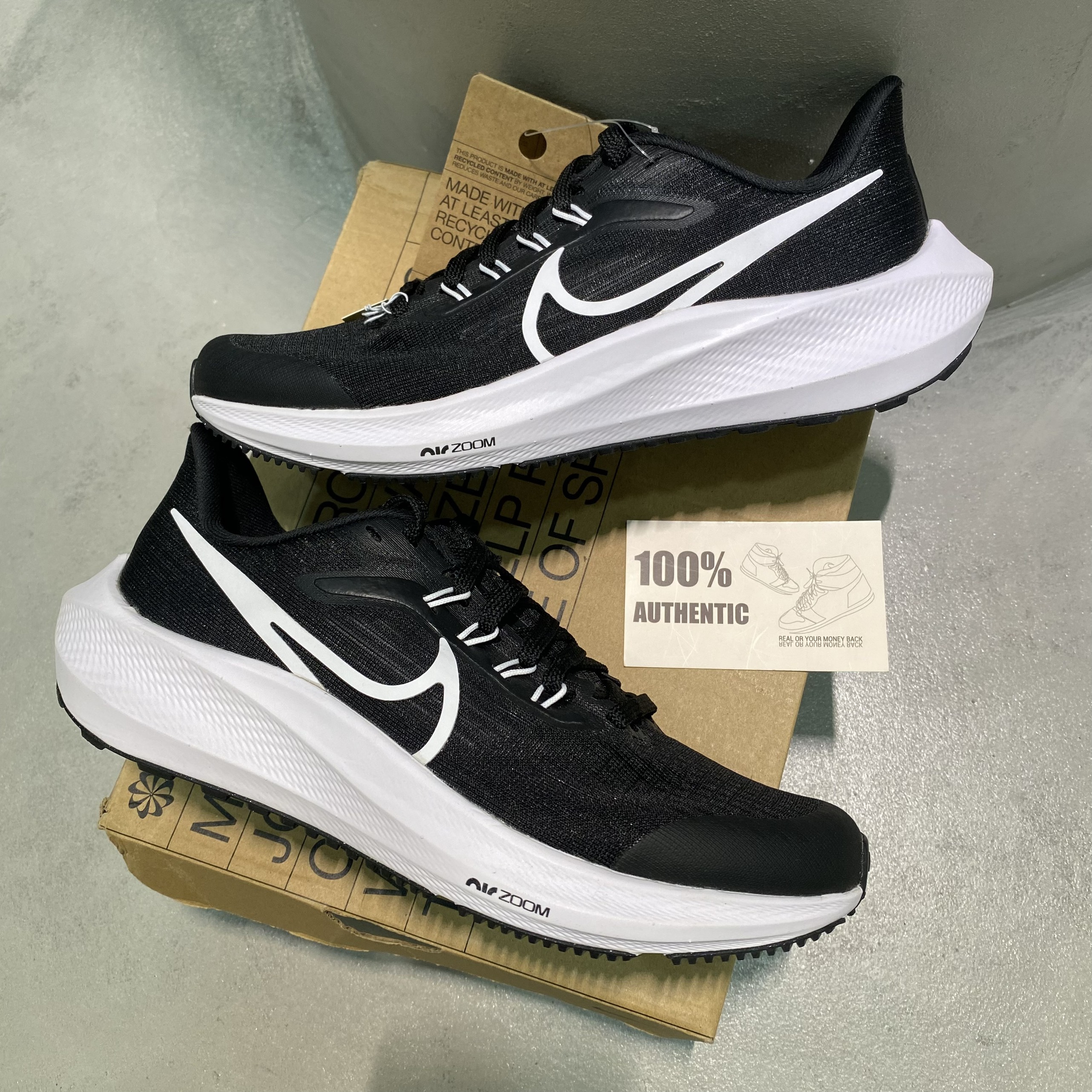 Air Zoom Pegasus 39 Black White DM4015 001