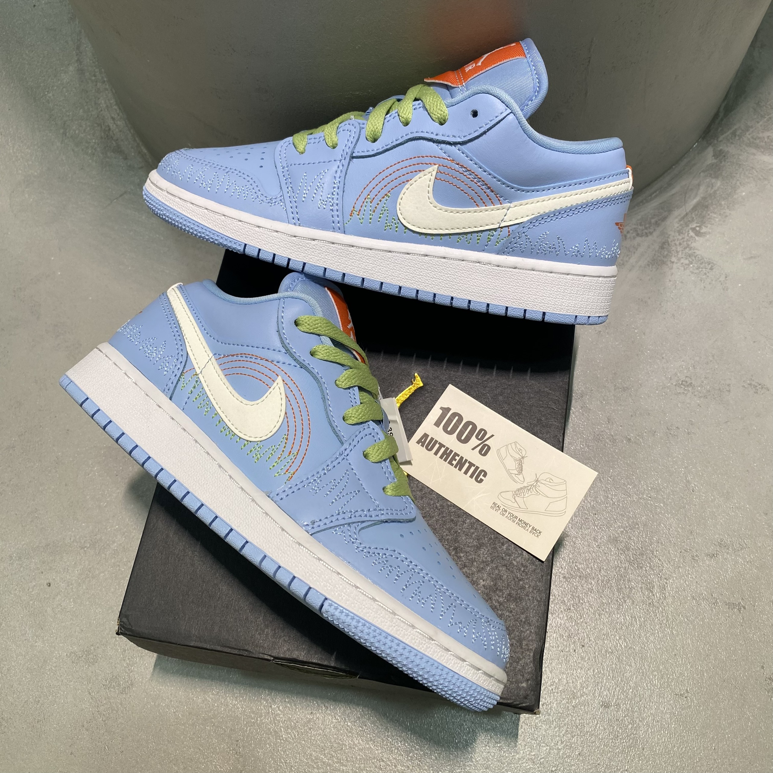 Jordan 1 Low Pyschic Blue DO8227 400