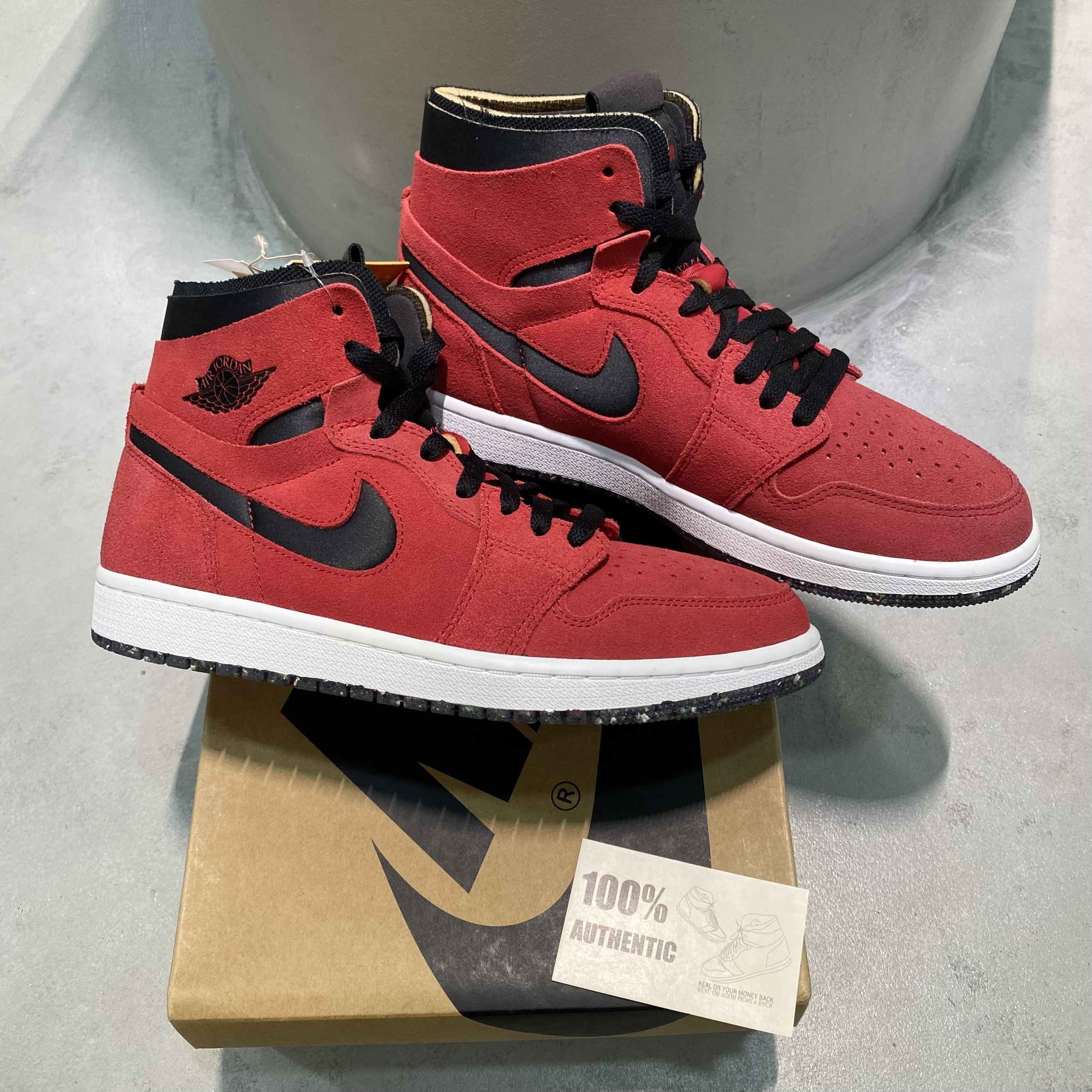 Jordan 1 High Zoom CMFT Crater Red CT0978 600