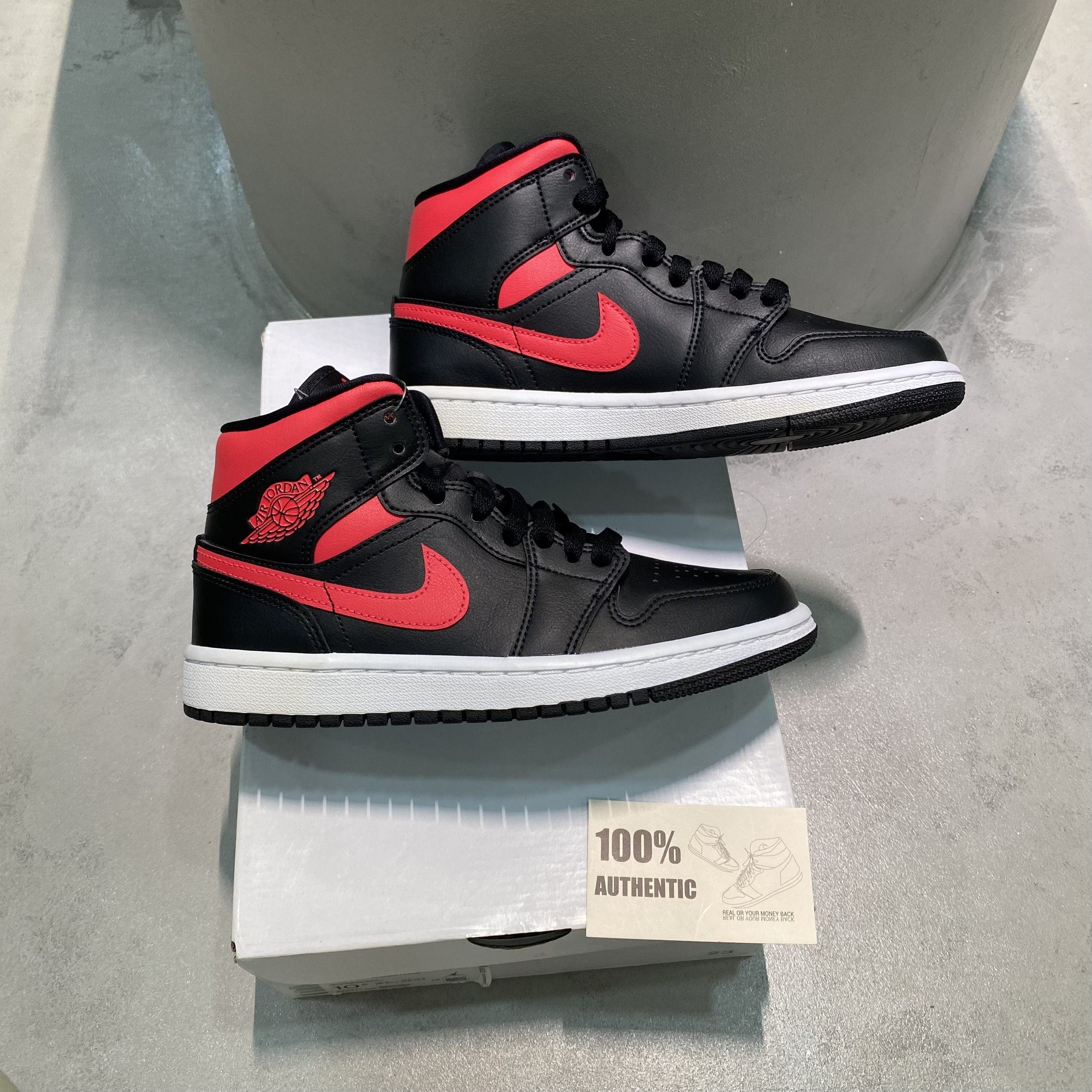 Jordan 1 MID Siren Red BQ6472 004