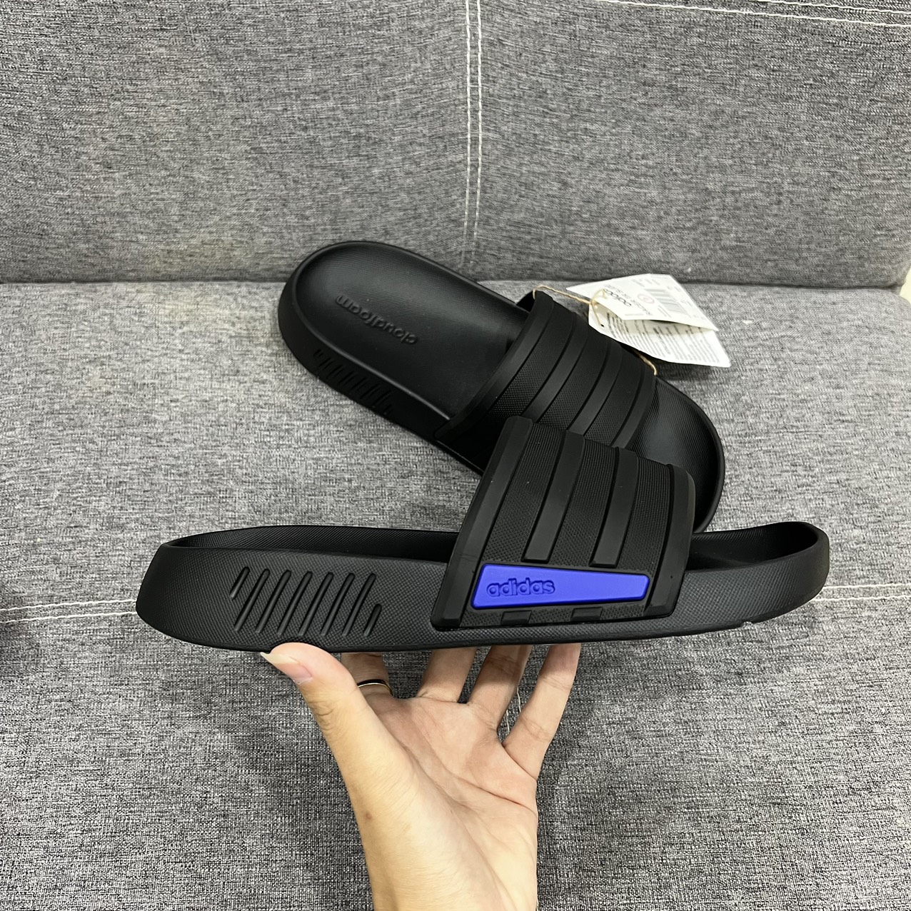 Dép Racer TR Black G58170