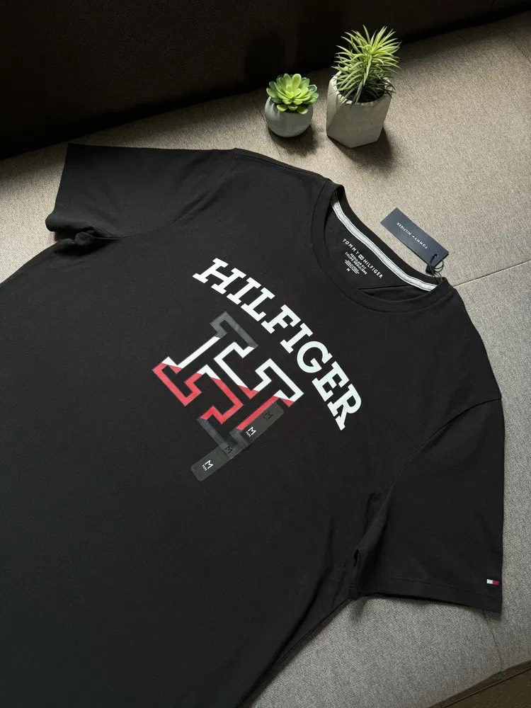 Áo Tommy Hilfiger Graphic Black 78JA964 001