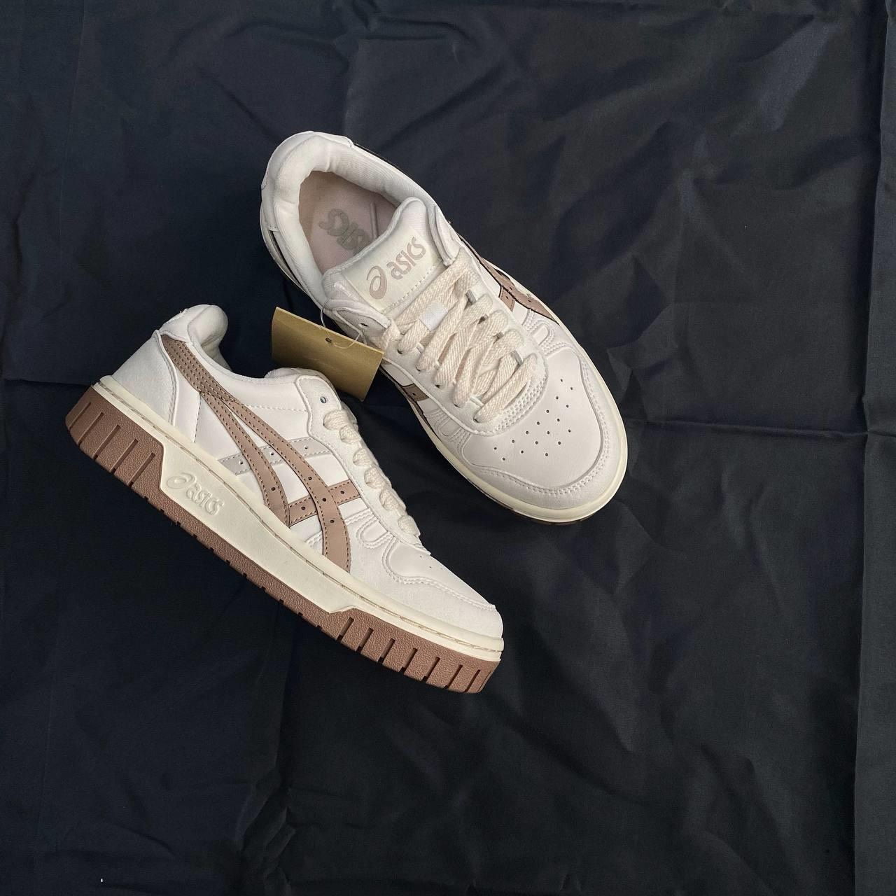 ASICS Court MZ Retro Casual ‘White Brown’ 1203A127 105