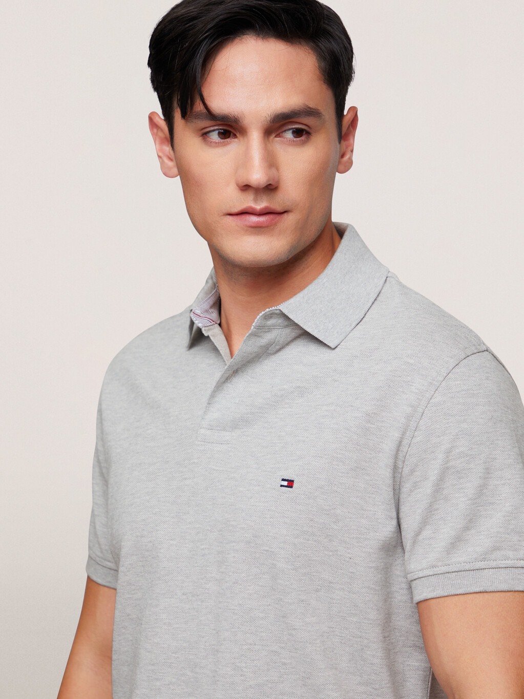 Áo Polo Tommy Hilfiger 1985 Regular Fit Grey MW32346 021