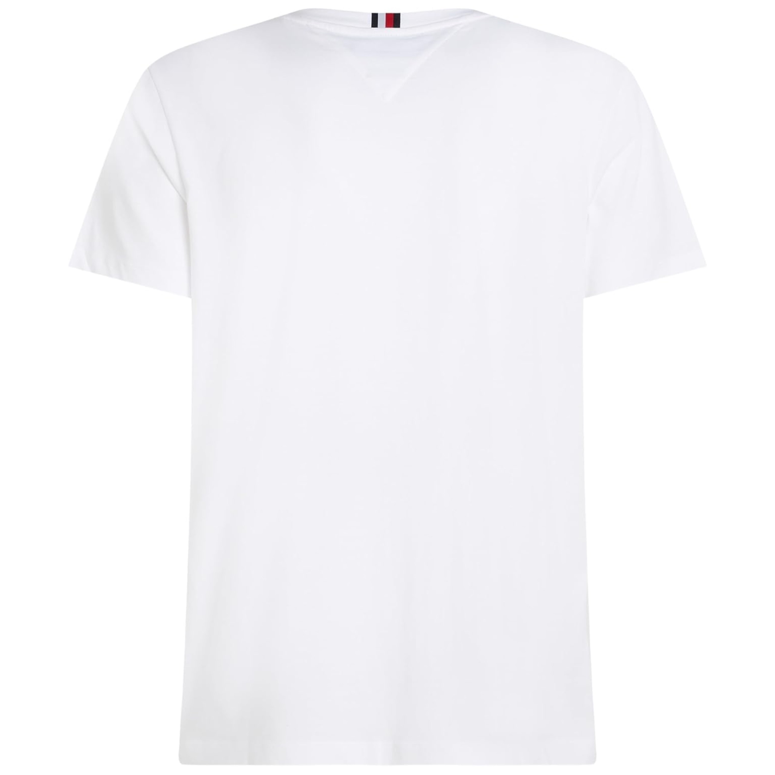Áo Tommy Hilfiger Stripe Graphic Established 1985 White MW35464 100