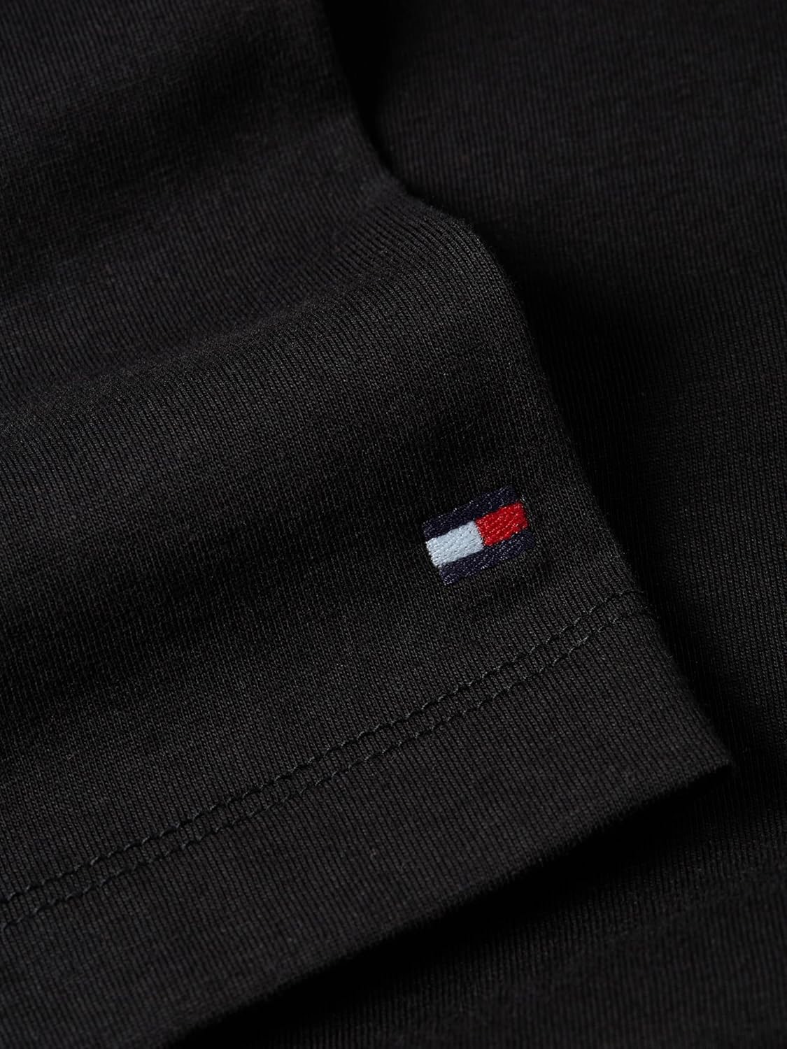 Áo Tommy Hilfiger Stripe Graphic Established 1985 Black MW35464 001