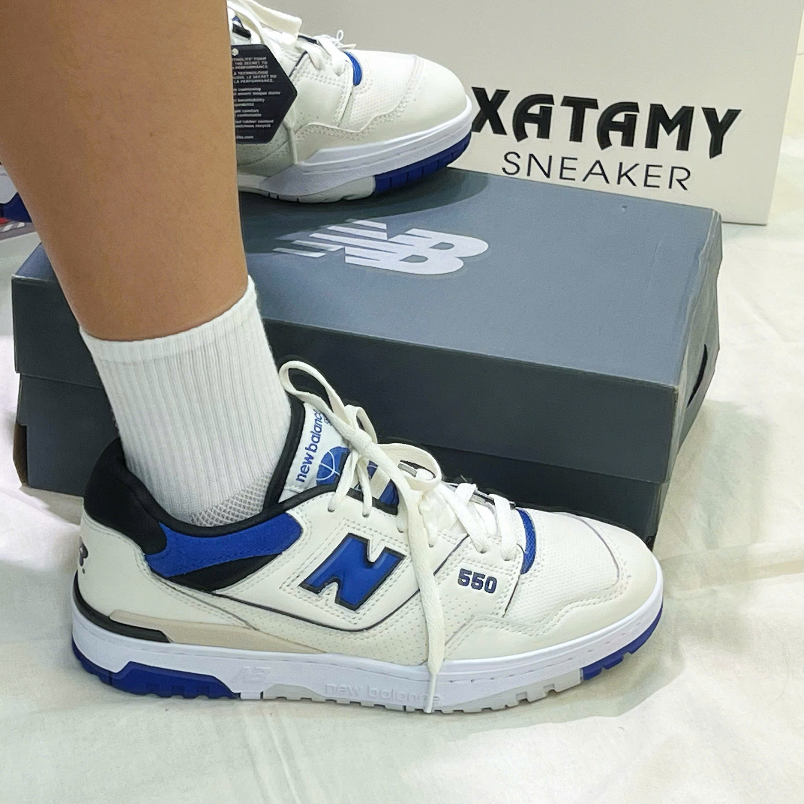 New Balance 550 ‘Sea Salt Team Royal’ BB550VTA