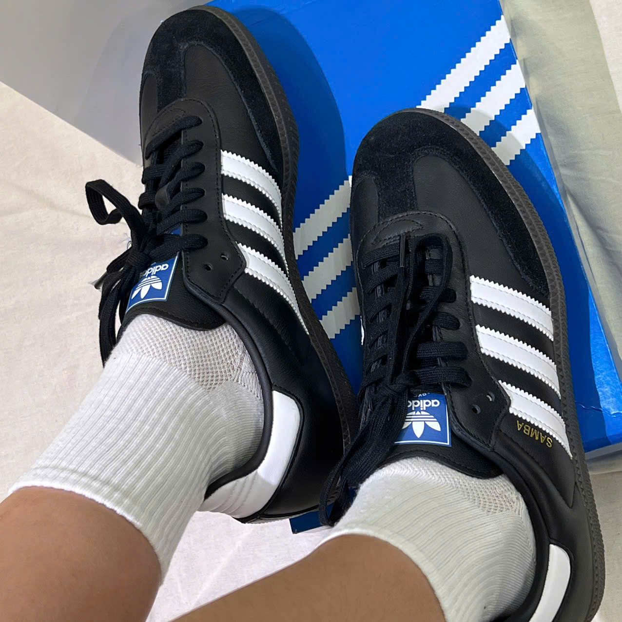 Samba OG Black Gum B75807