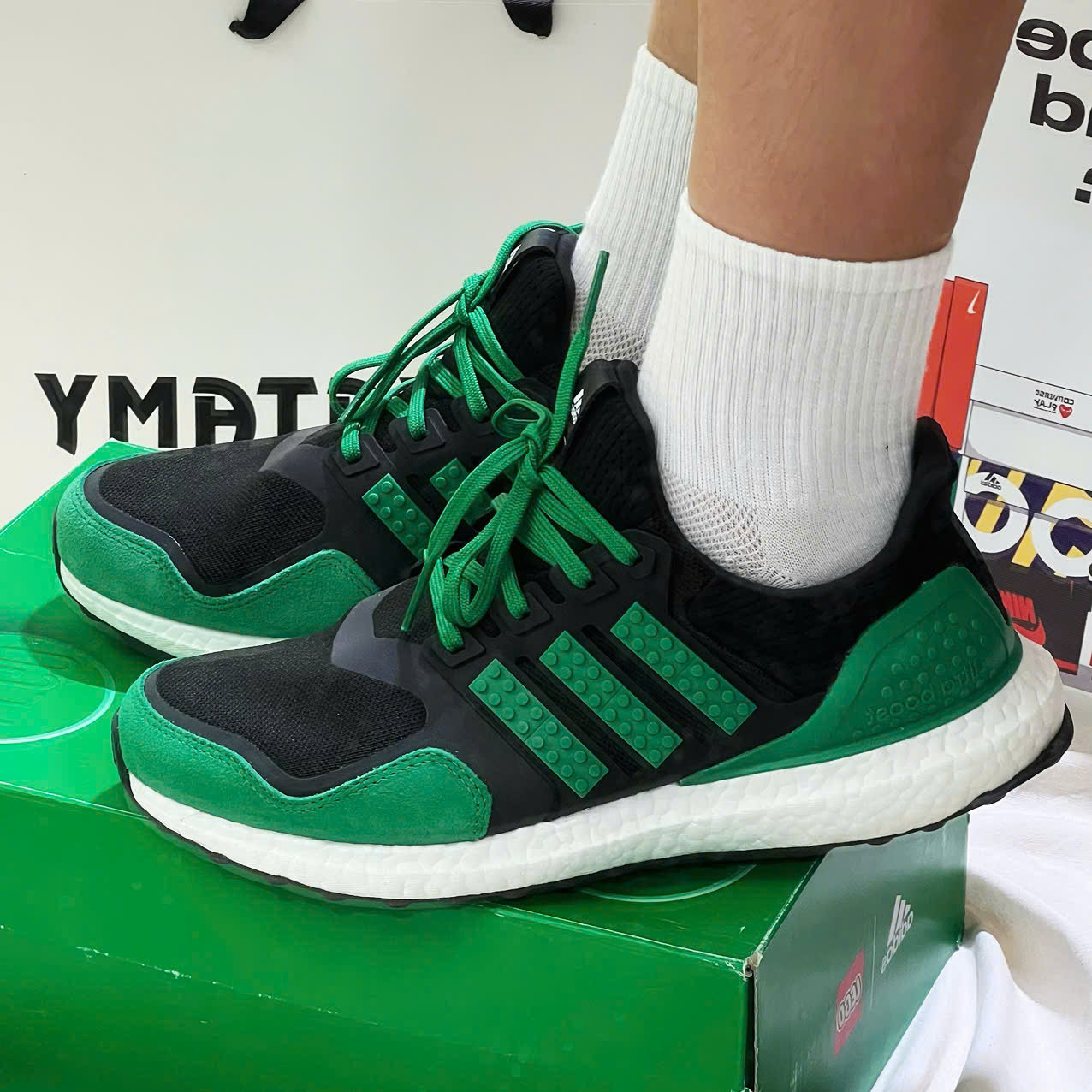 Ultraboost DNA X LEGO Black Green H67954