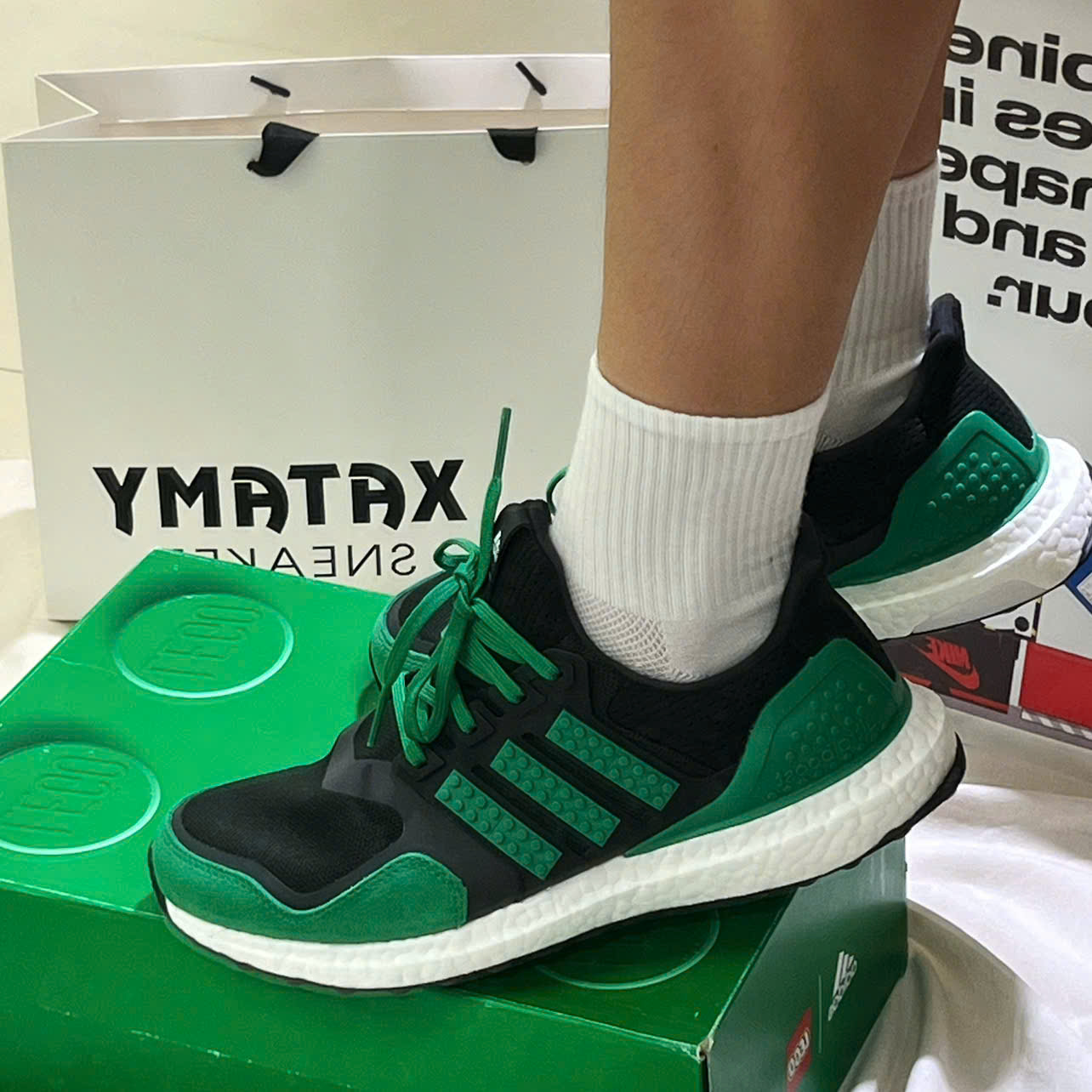 Ultraboost DNA X LEGO Black Green H67954