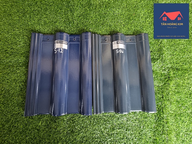 Ngói Viglacera sóng tráng men S12 (10viên/m2) Thăng Long