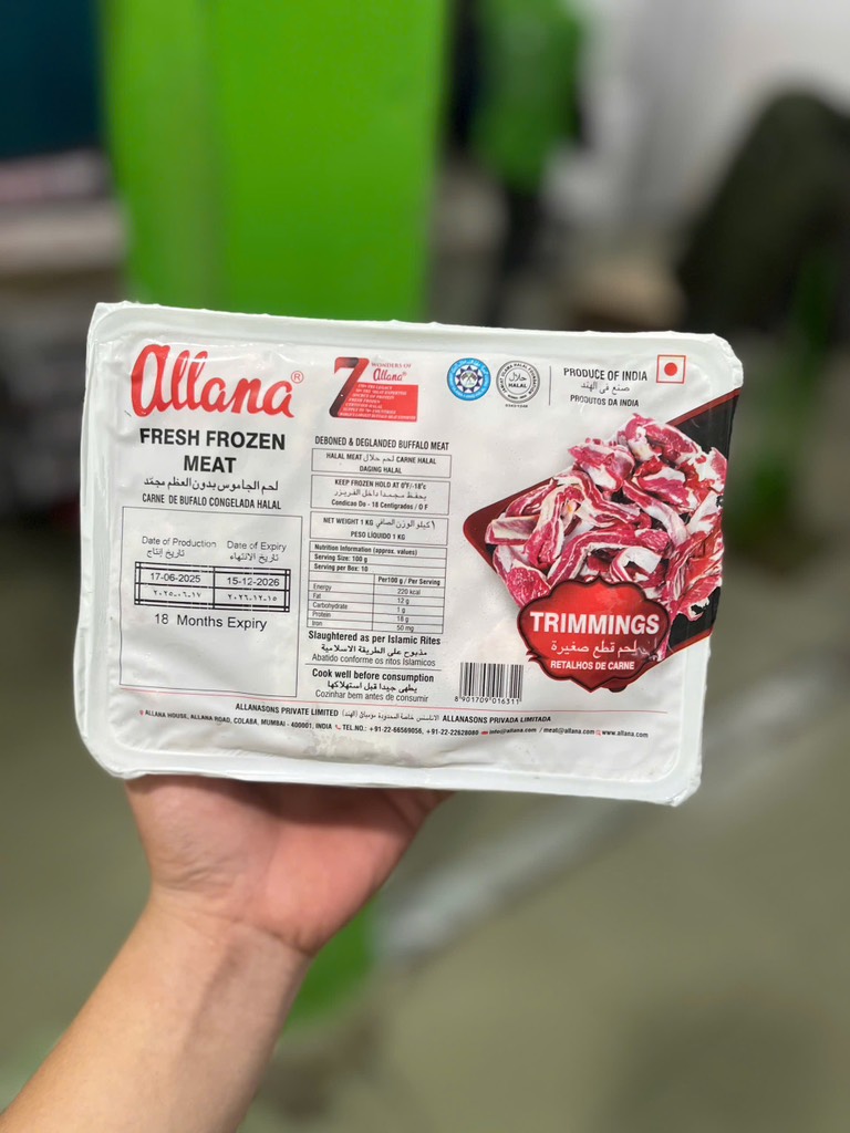 Thịt trâu vụn Allana hộp 1kg