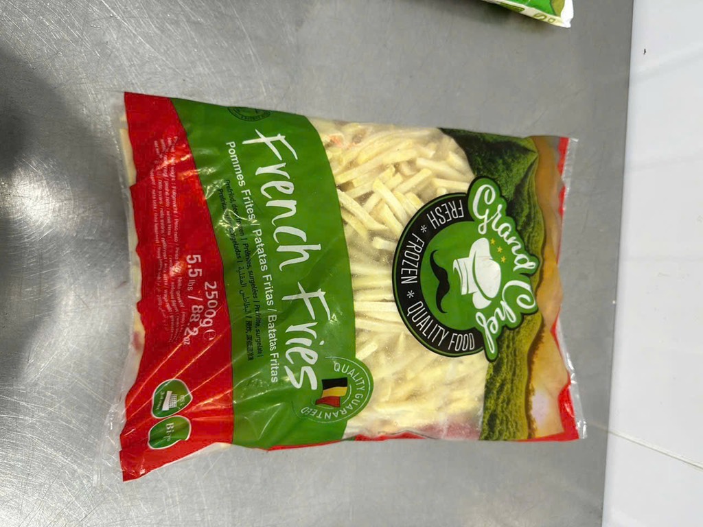 Khoai bỉ xanh French fries bịch 2,5kg