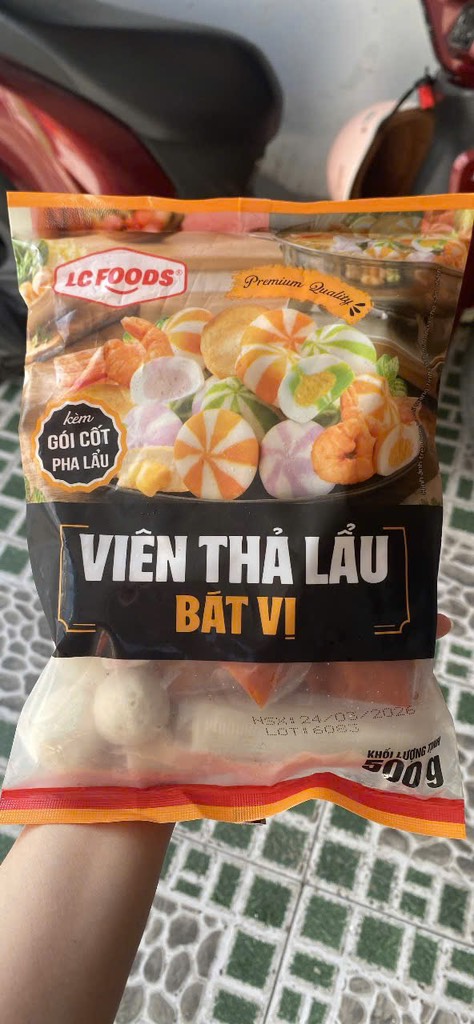 Thả lẩu thập cẩm Bát Vị 10in1 công ty LC 500g