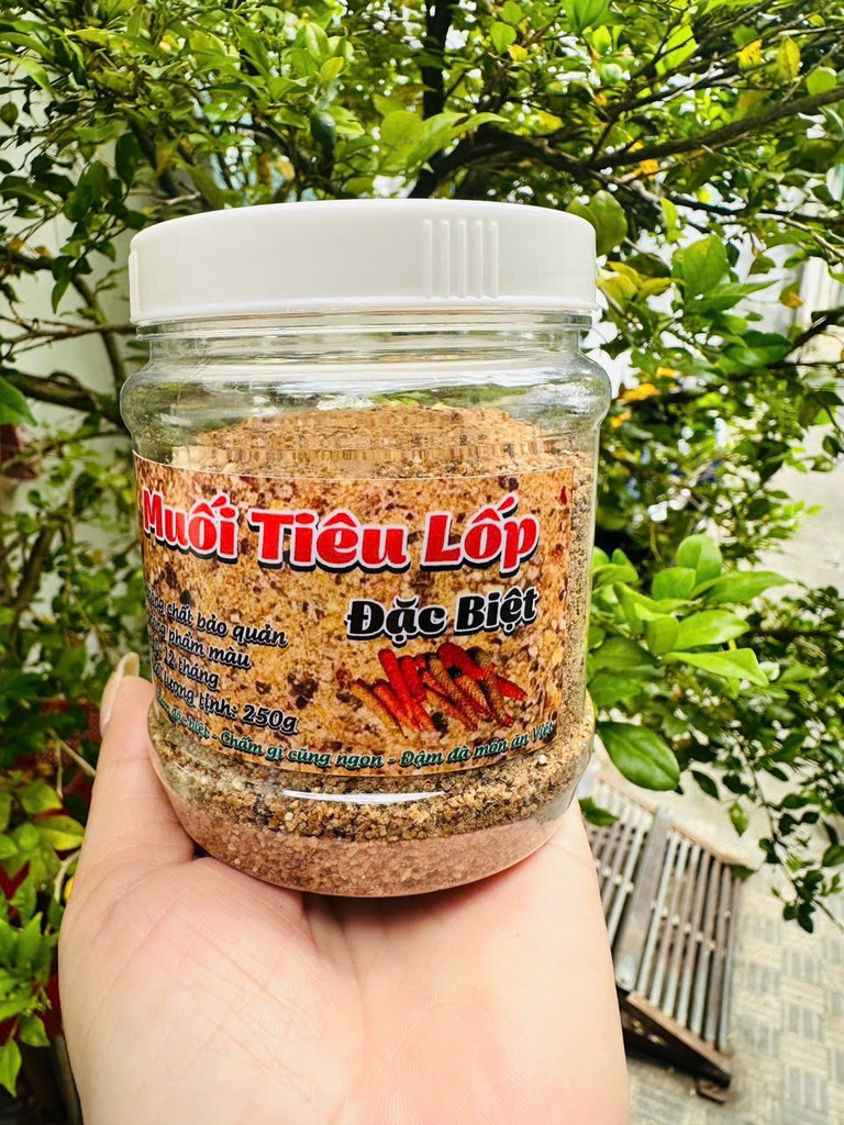 Muối Tiêu Lốp hủ 250g siêu ngon