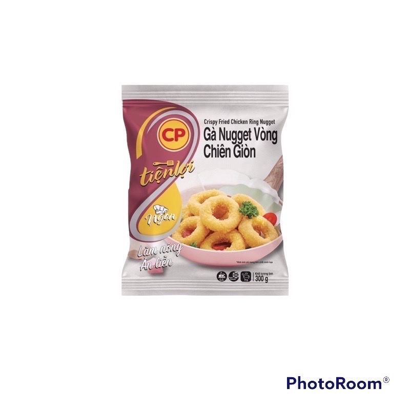 CP Gà Nugget Vòng Chiên Giòn - Túi 300Gr