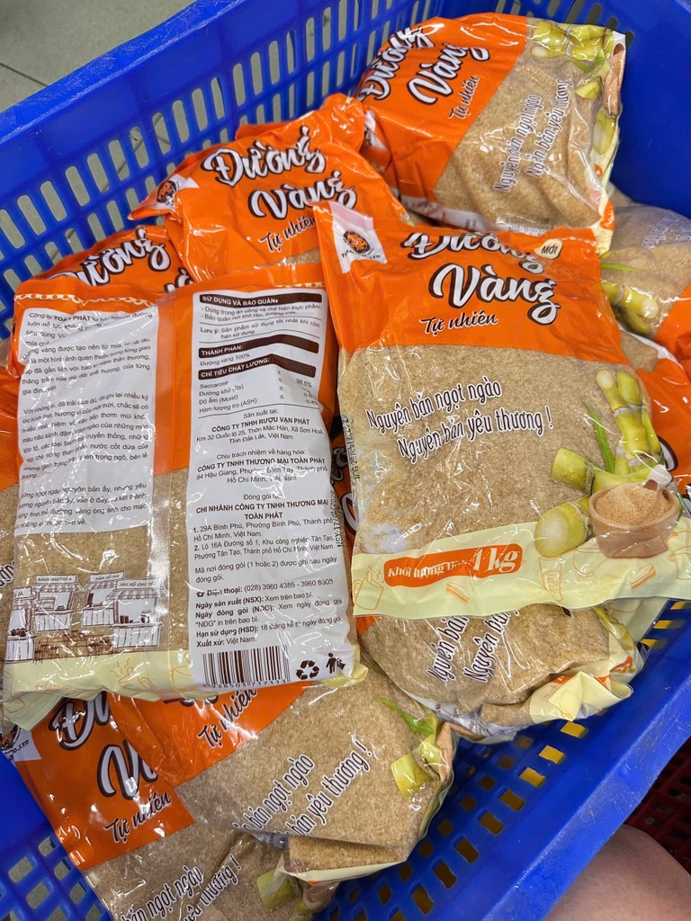 Đường Vàng Toàn Phát gói 1kg