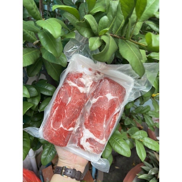 Ba Rọi Bò Mỹ Cắt Lát 450g