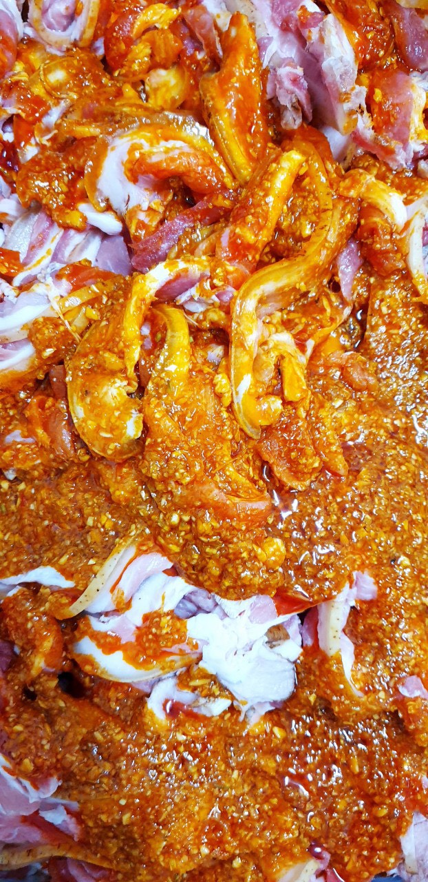 Heo Ướp Sa Tế - Hộp 500Gr