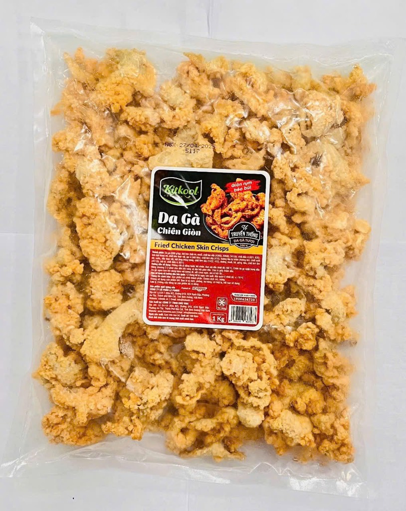 Da gà chiên giòn LCFood bịch 1kg