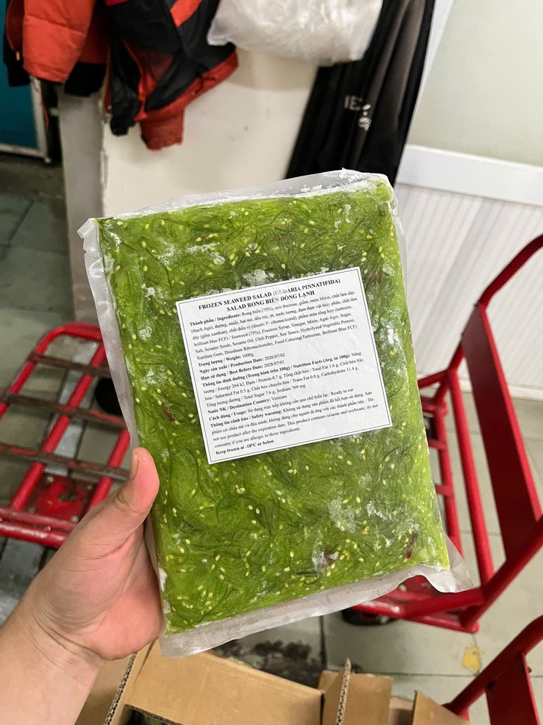 1KG Rong biển trộn mè