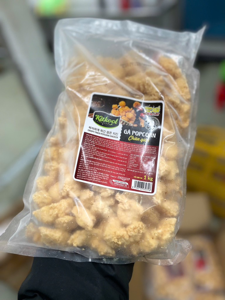 Gà Popcorn Chiên Giòn LCFood 1kg