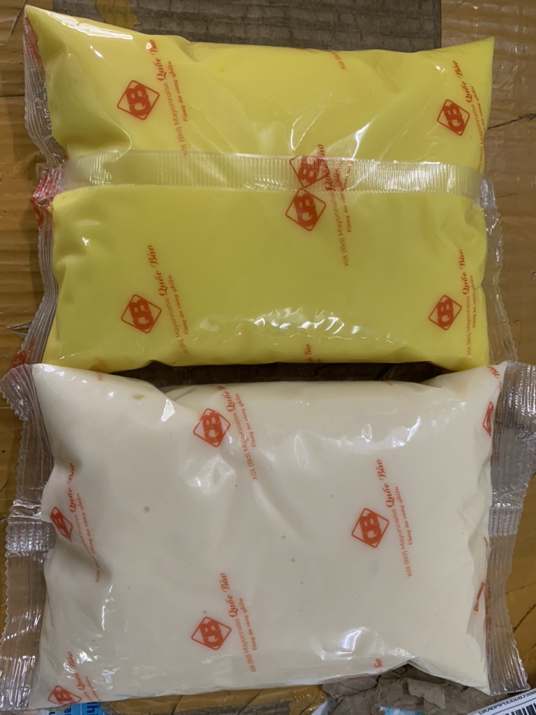 Set Bơ Hột Gà 2 Loại Vàng và Trắng 1kg