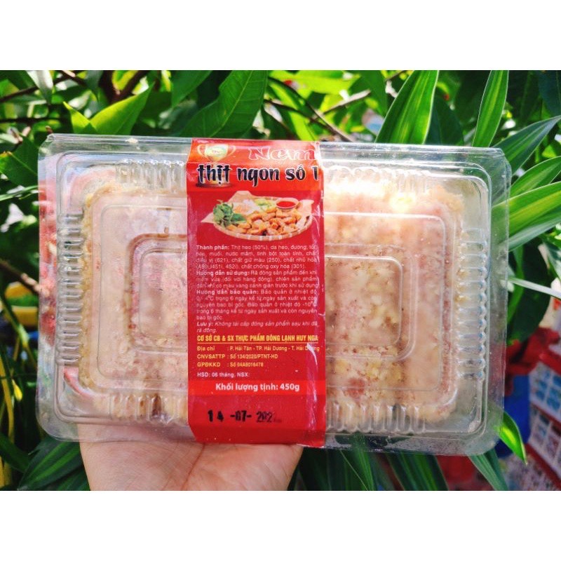 Nem Chua Rán Hộp 500Gr