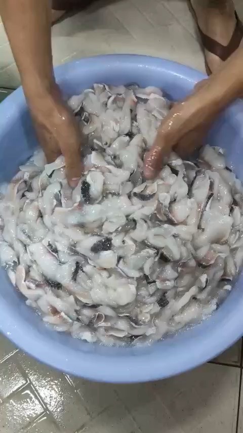 Cá Lóc cắt miếng phi lê túi 500g