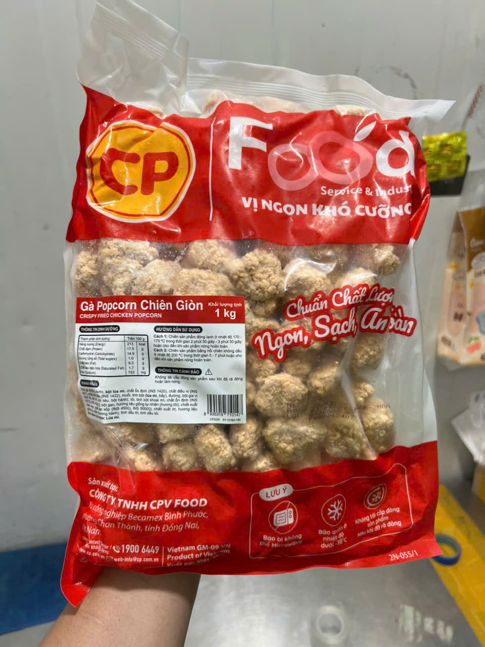 Gà POPCORN Chiên Giòn CP gói 1kg