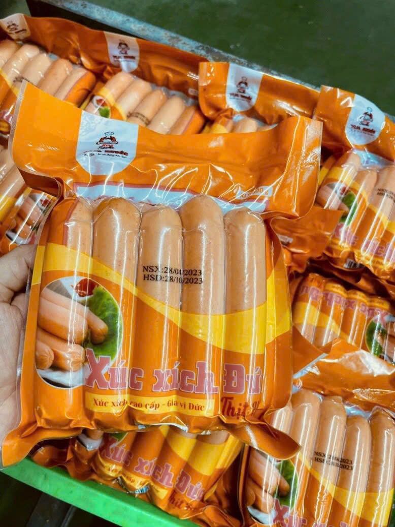 Xúc Xích Đức Thịt Heo - Túi 500Gr