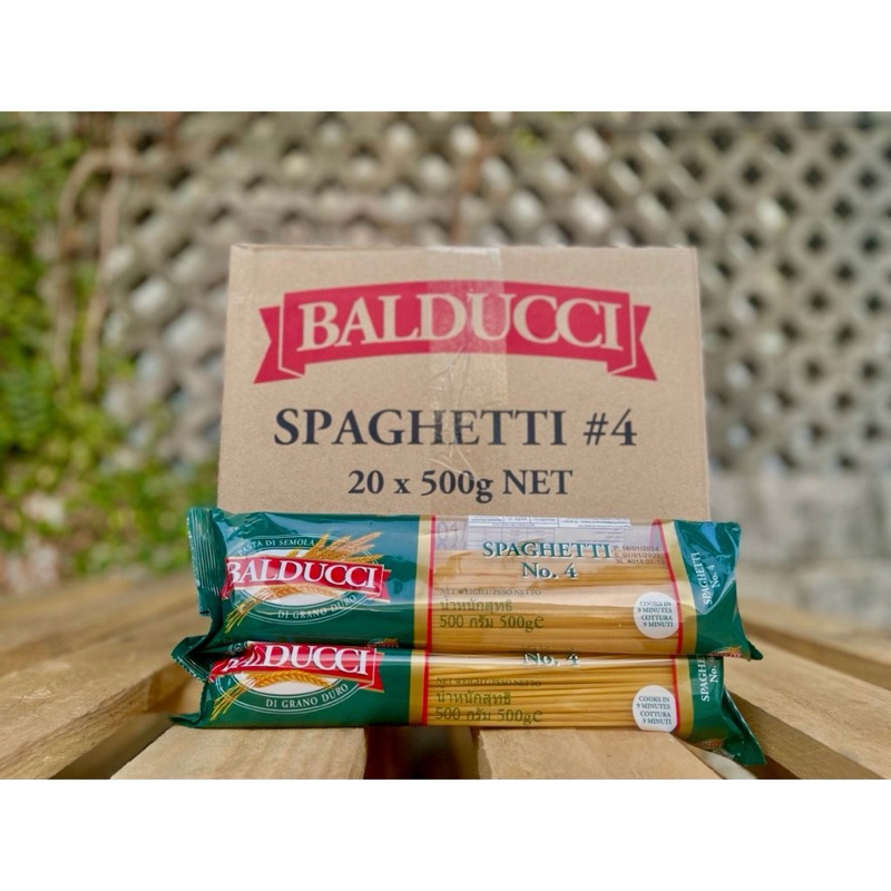 Mì ý spaghetti No.4 Balducci 500g