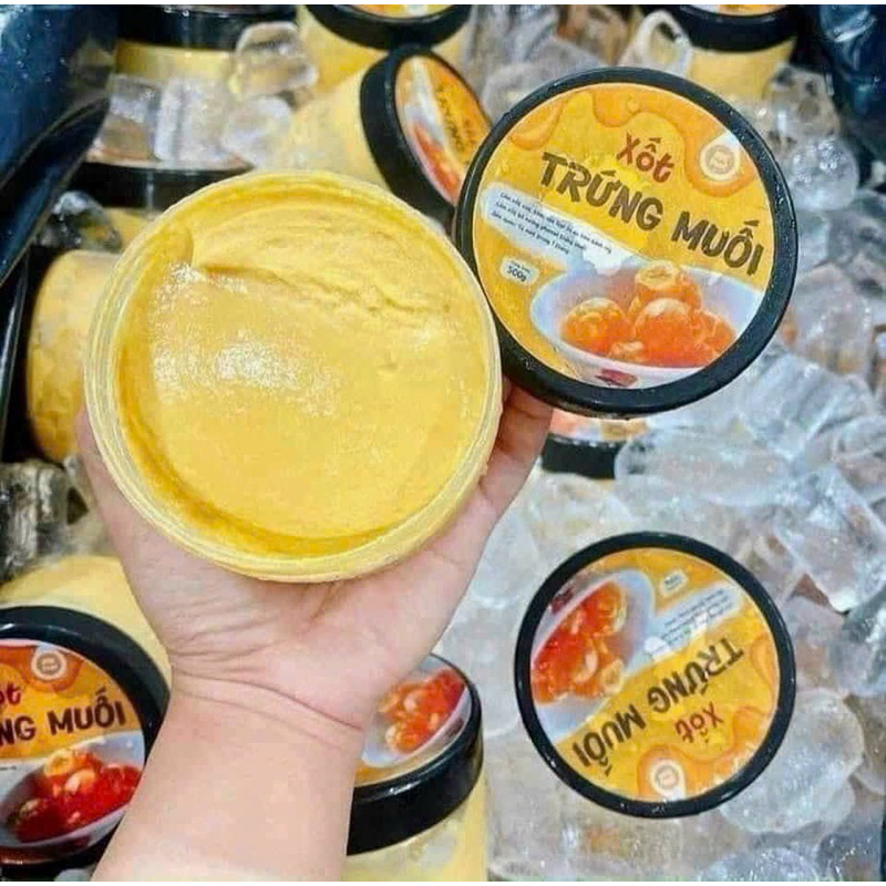 SỐT TRỨNG MUỐI THẦN THÁNH hộp 500g